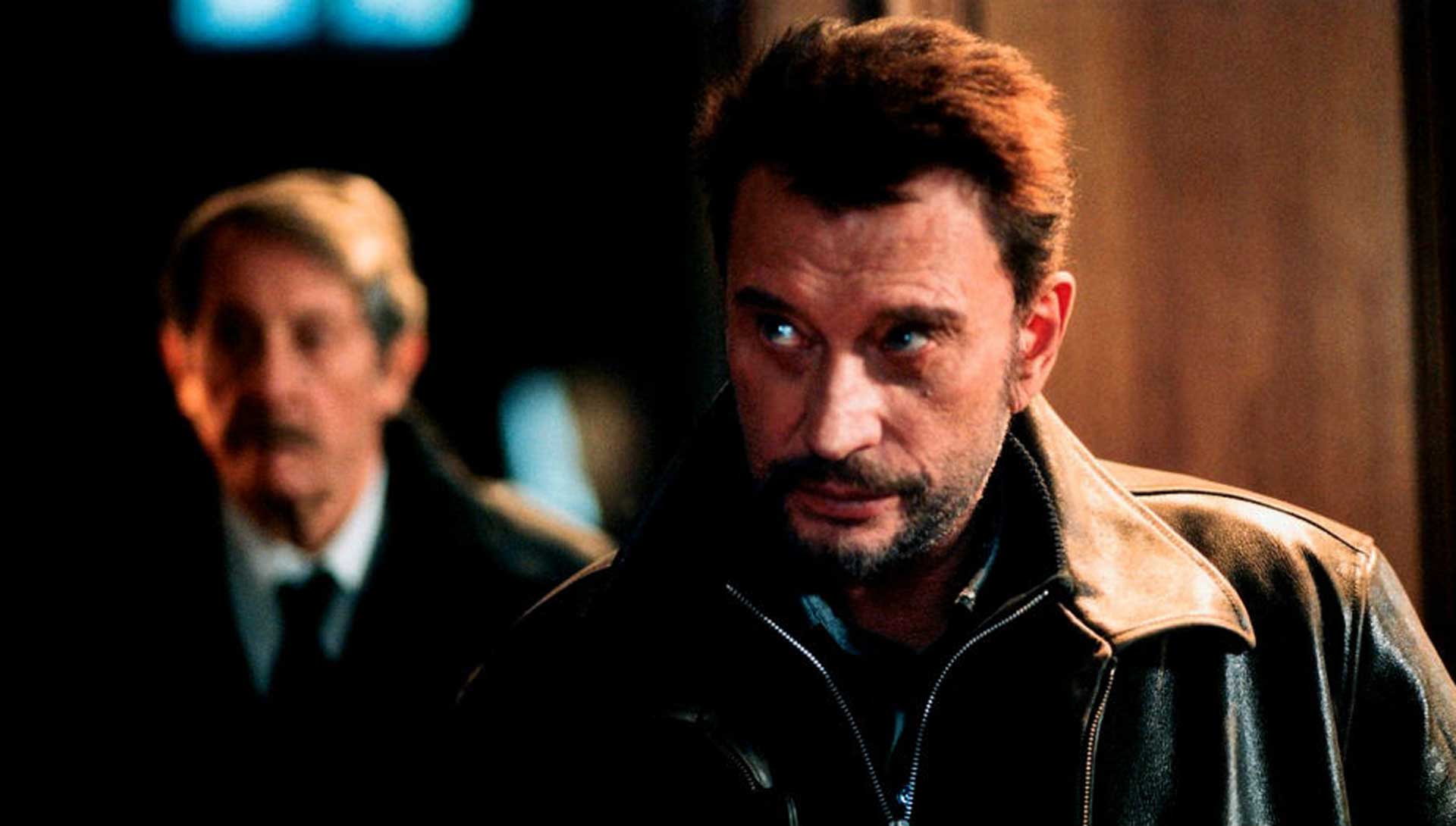 Johnny Hallyday dans L'Homme du train