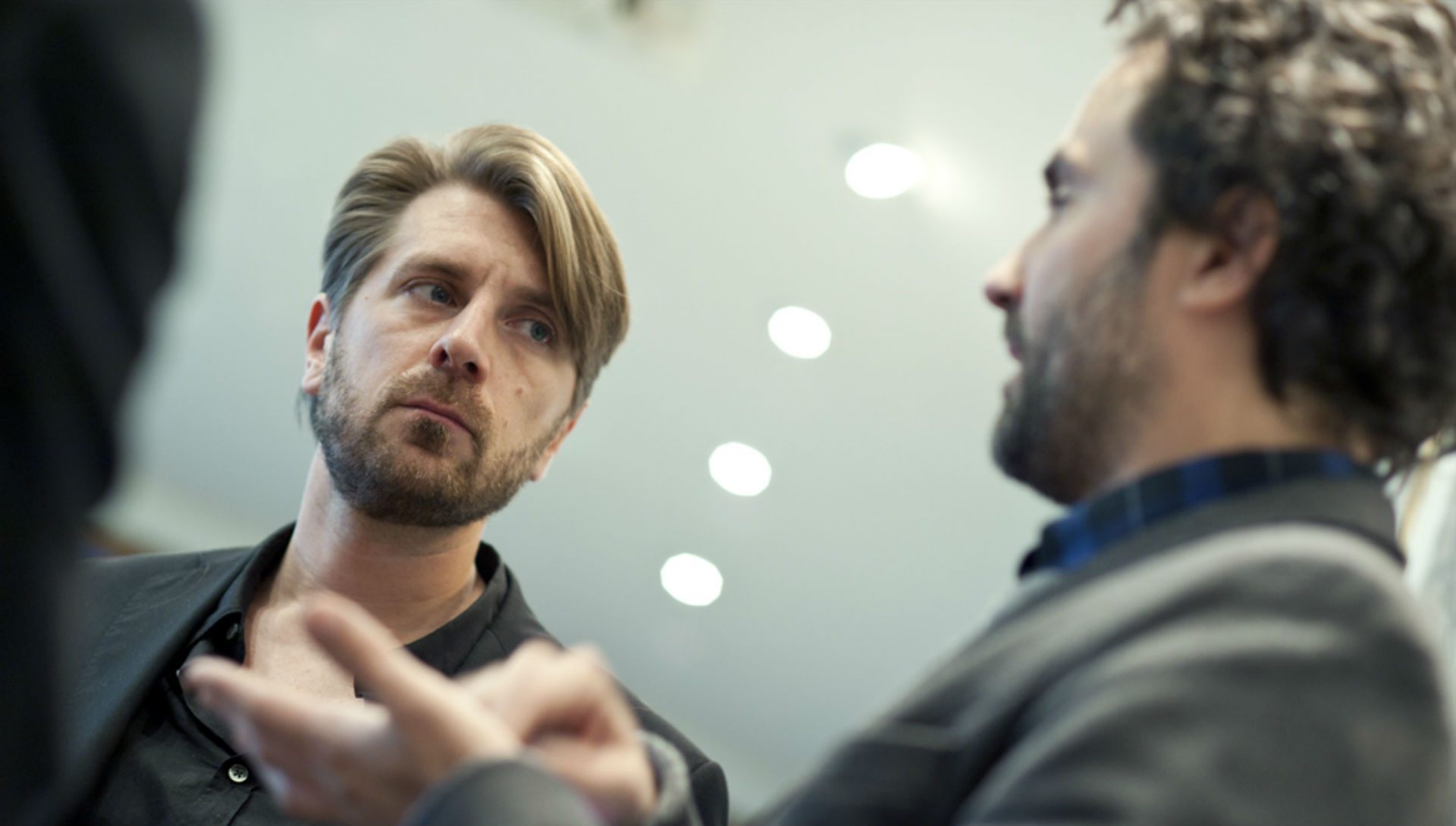 Ruben Östlund au Parlement Européen pour la remise du Prix Lux