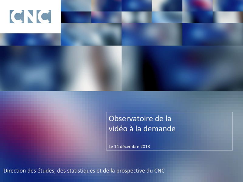 Observatoire de la vidéo à la demande 2018